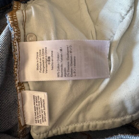 J.Crew Womens Skirt L Blue Denim Button-Front Cotton Blend Casual - Picture 4 of 6